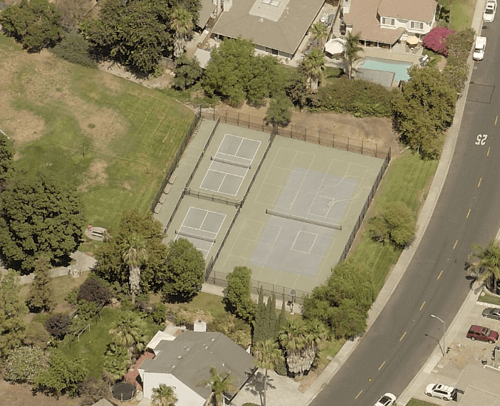 Cornell Park pickleball courts