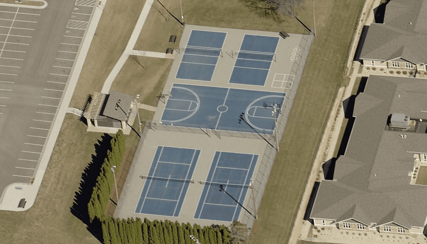 Asbury pickleball courts