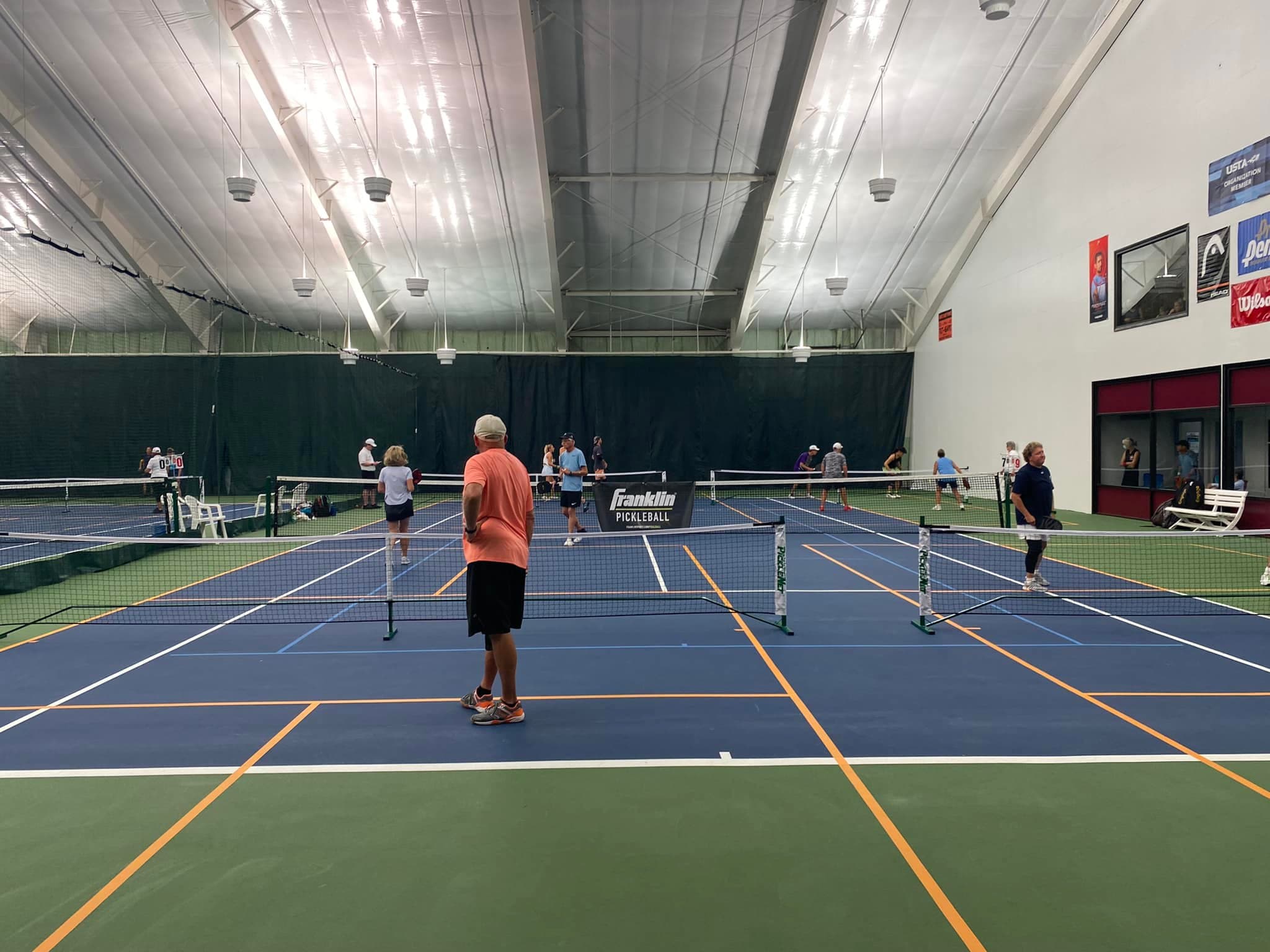 Apex Racket and Fitness pickleball courts
