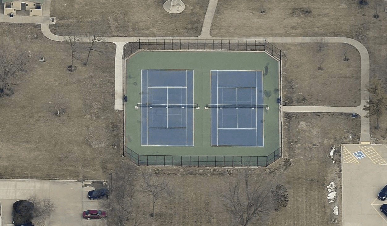 Haines Park pickleball courts