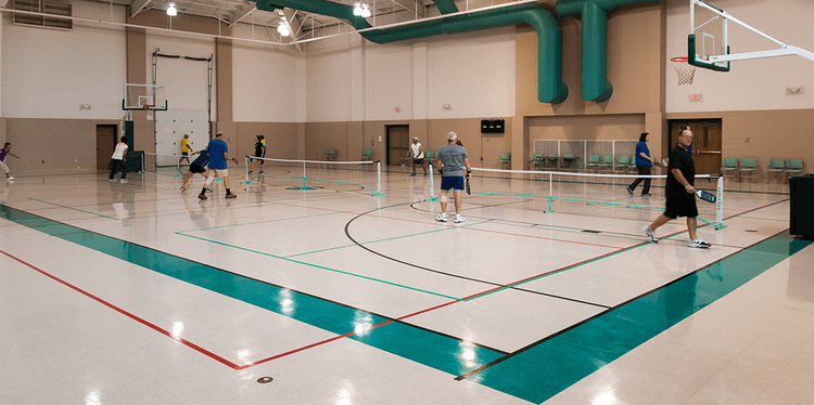 Osage Centre pickleball courts