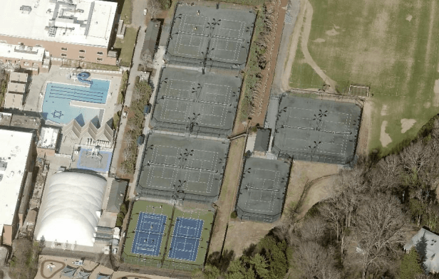 Levine Jewish Community Center pickleball courts