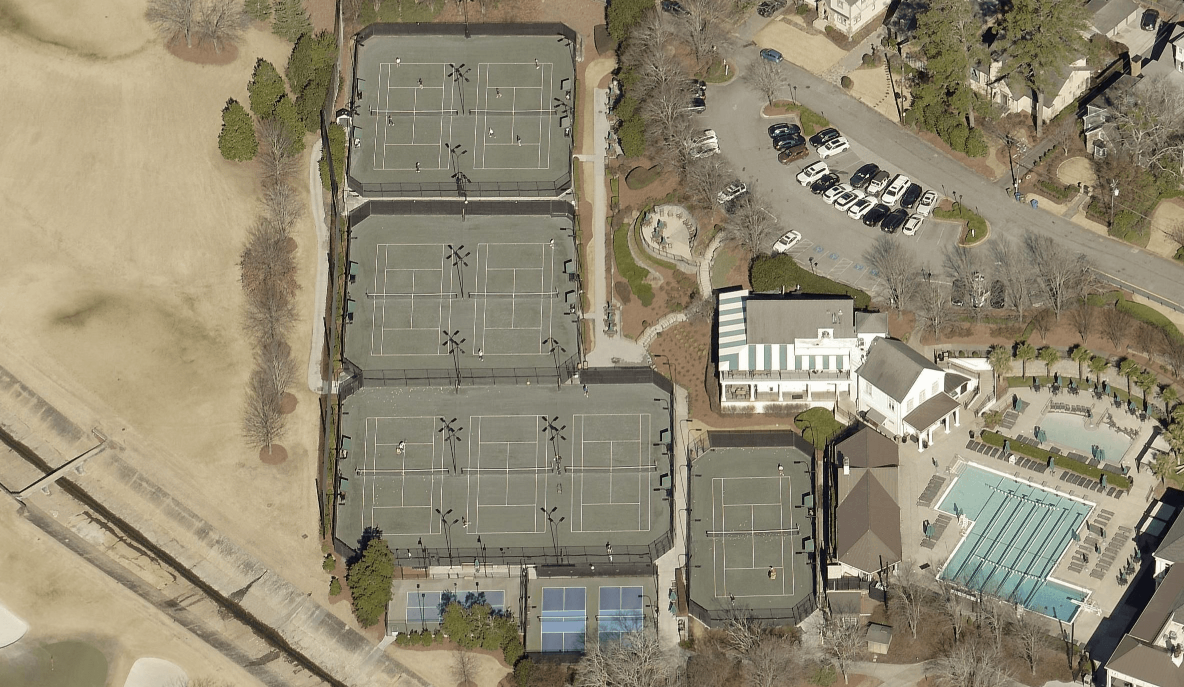 Ansley Golf Club pickleball courts