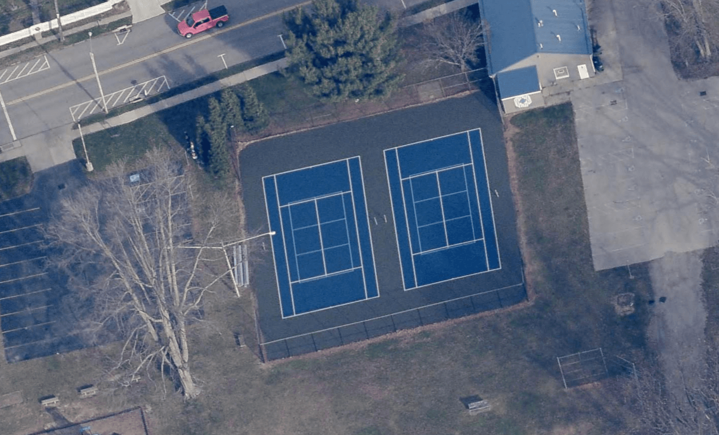 Geneva On The Lake Recreational Park pickleball courts