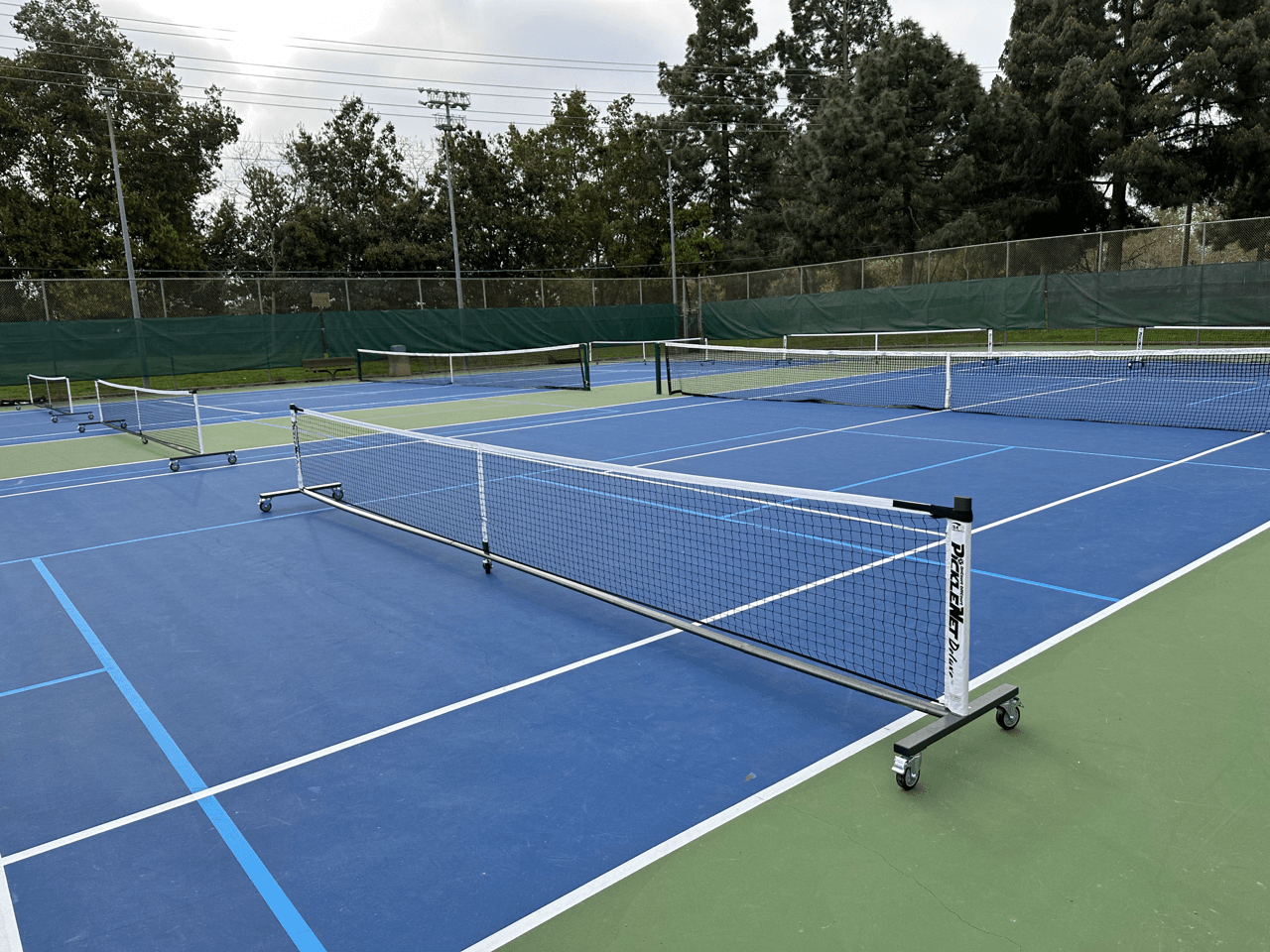 Santa Clara Community Recreation Center at Central Park pickleball courts