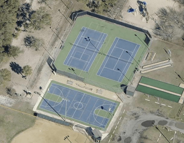 Joe Eakes Park pickleball courts