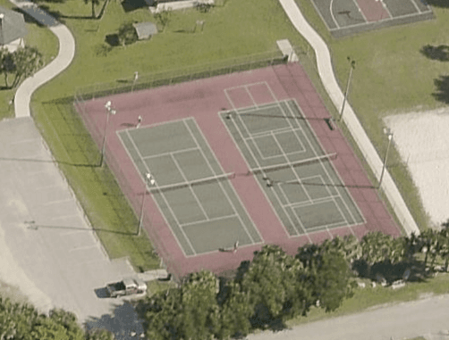 Wickline Park pickleball courts