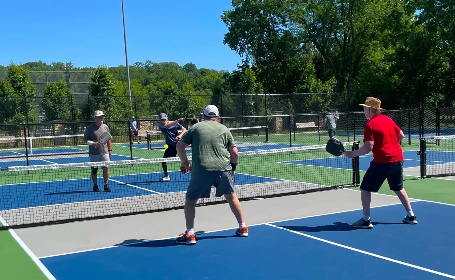 Krape Park pickleball courts