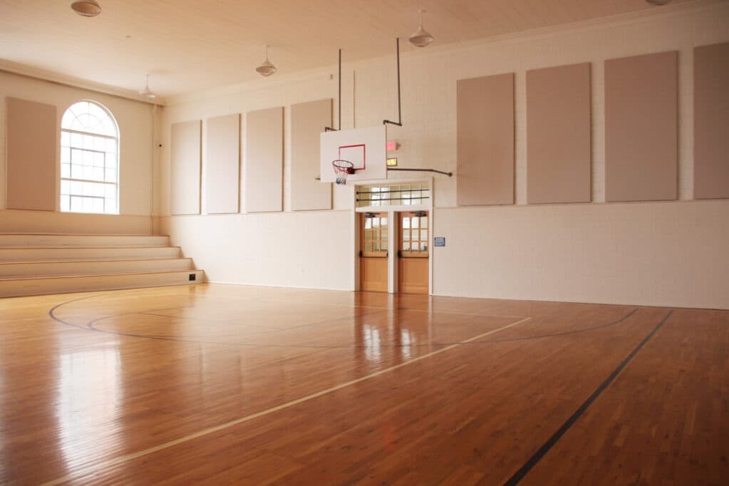 The Shenandoah County Community Center pickleball courts