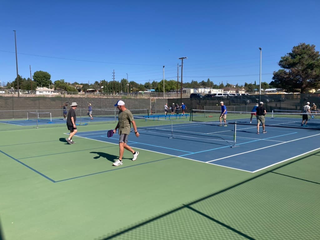 Silver City Tennis Courts pickleball courts