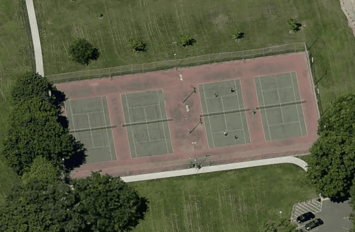 Lincoln Village Community Park pickleball courts