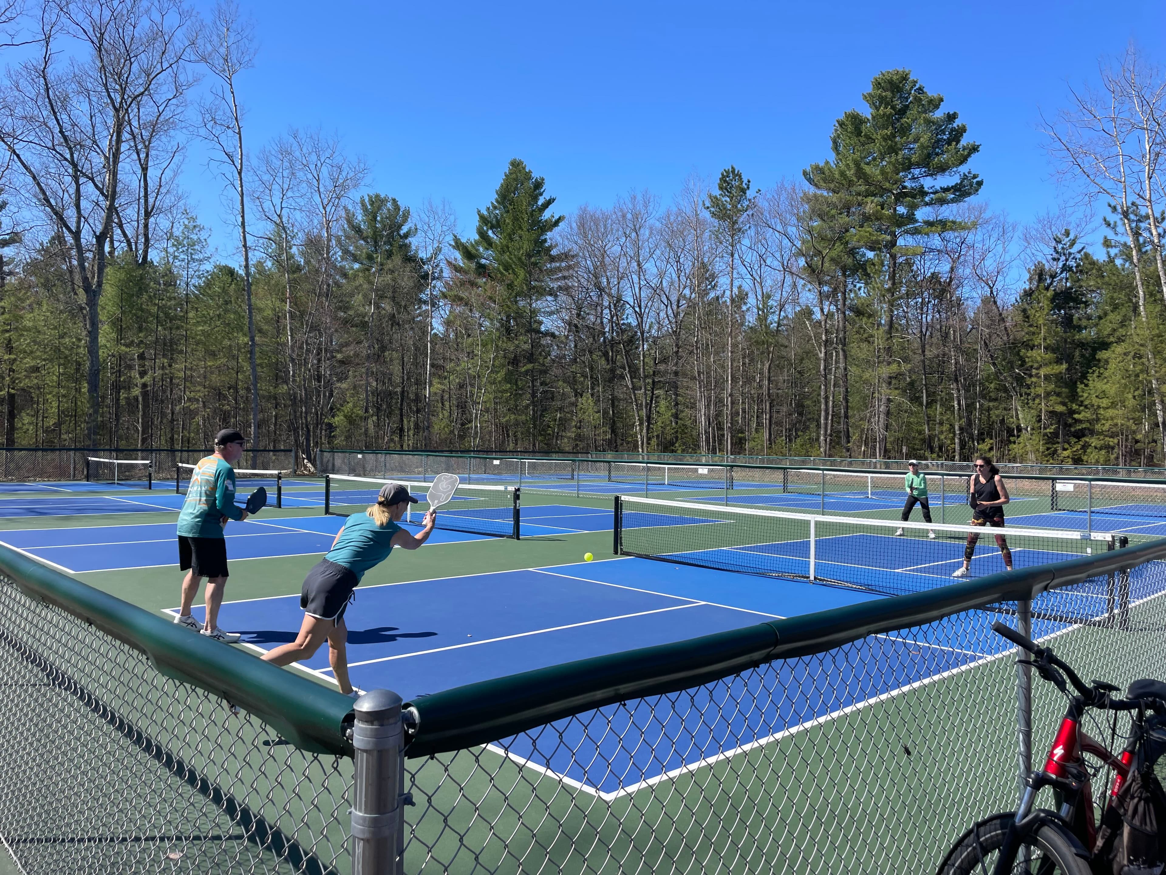 Manitowish Waters pickleball courts