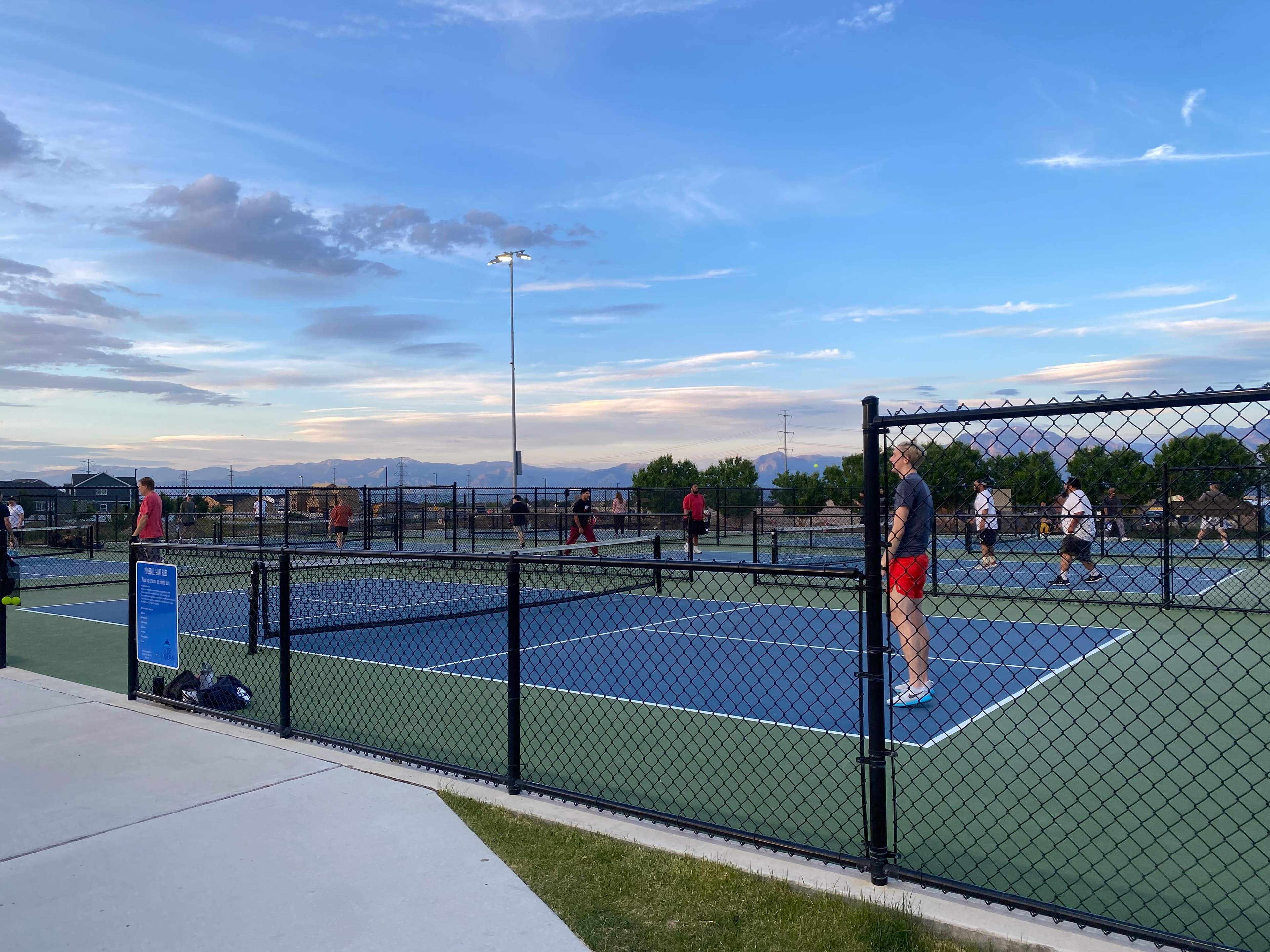 Ron Wood Park pickleball courts