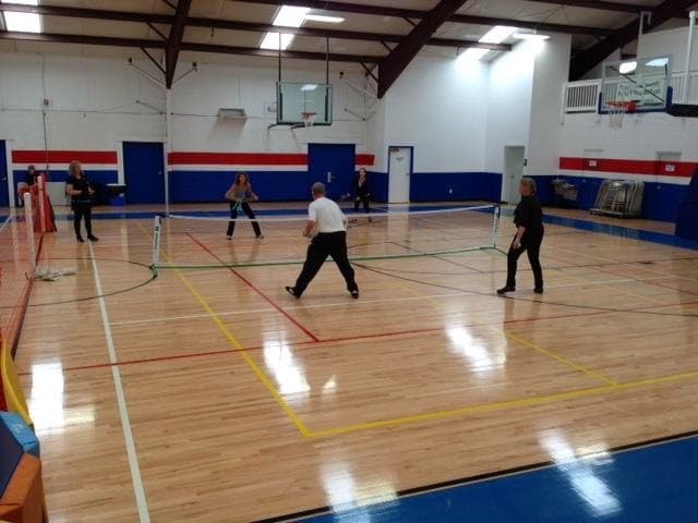 Henderson County Athletics & Activity Center pickleball courts