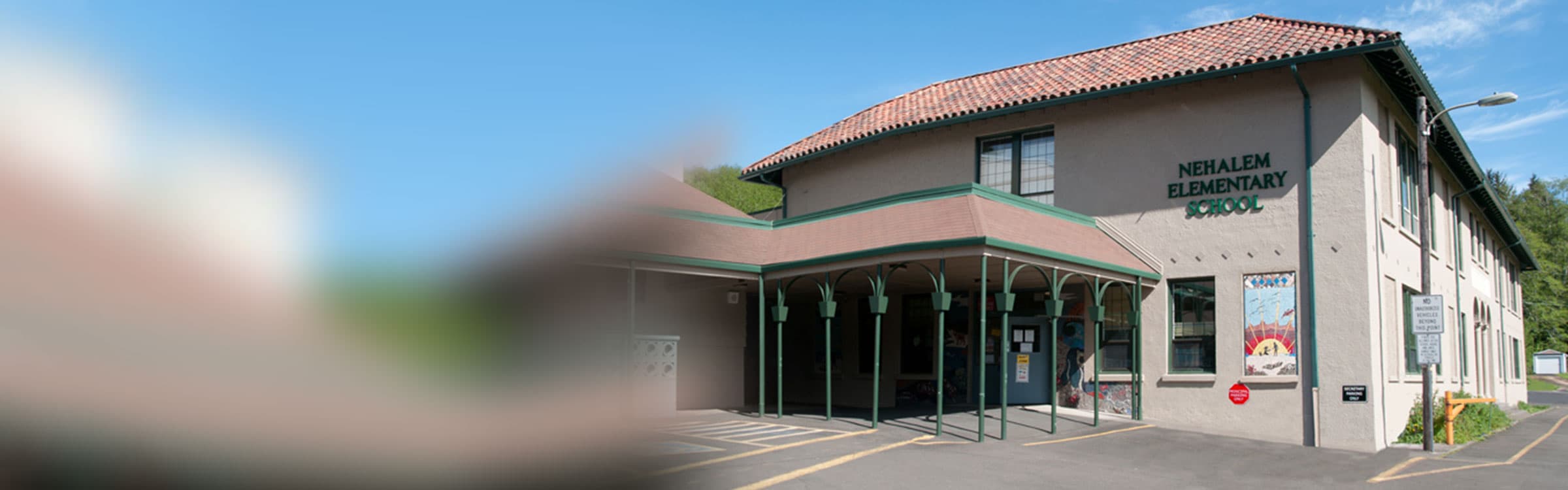 Nehalem Elementary School pickleball courts