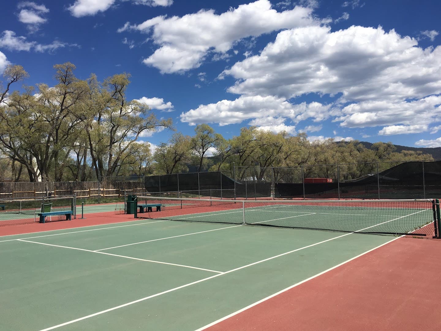 High Altitude Health and Fitness pickleball courts