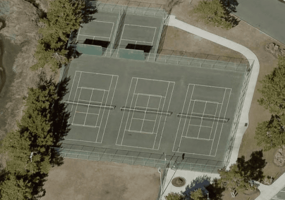 Allen Recreational Park pickleball courts