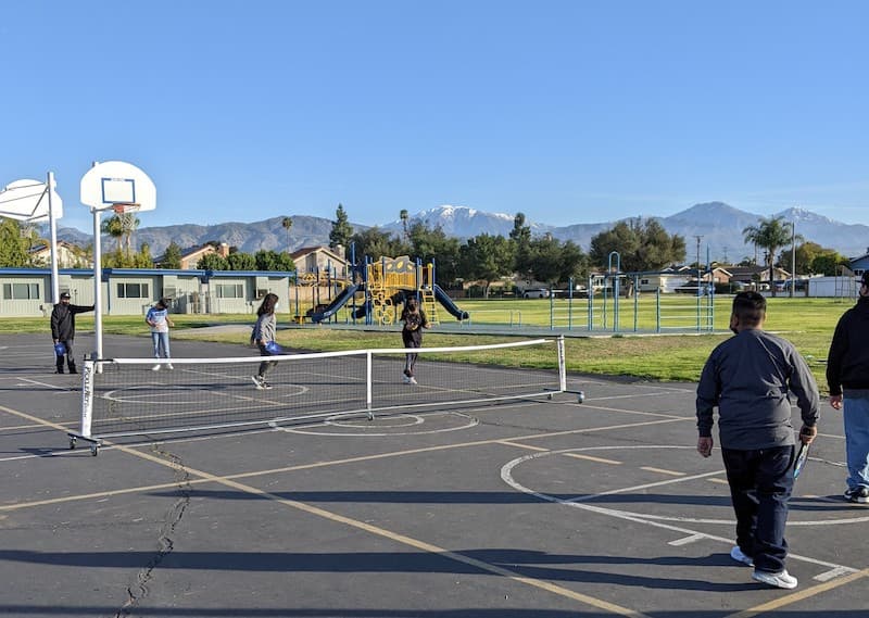 Knox Junior High School pickleball courts