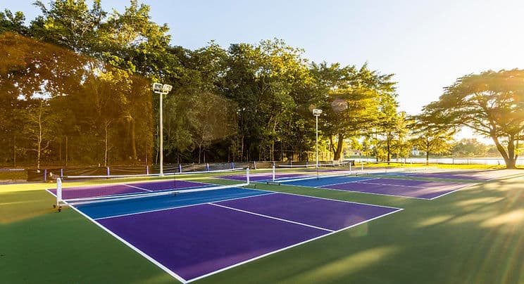 Midtown Athletic Club pickleball courts
