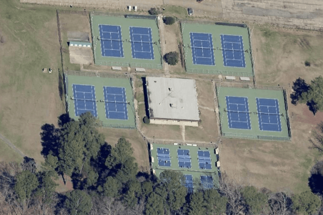 Southern Hills Tennis Center pickleball courts