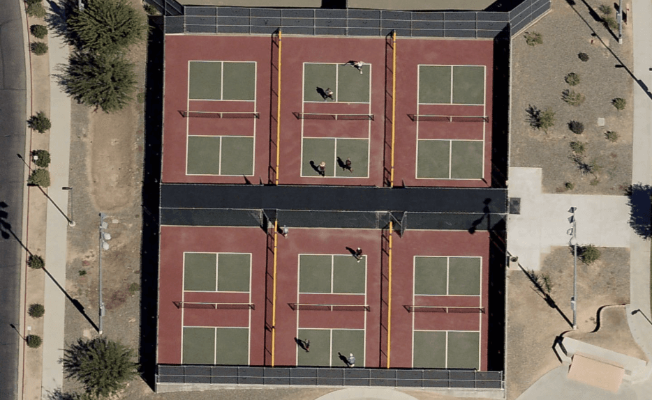 Copper Sky Recreation pickleball courts