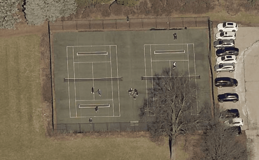 Klode Park pickleball courts