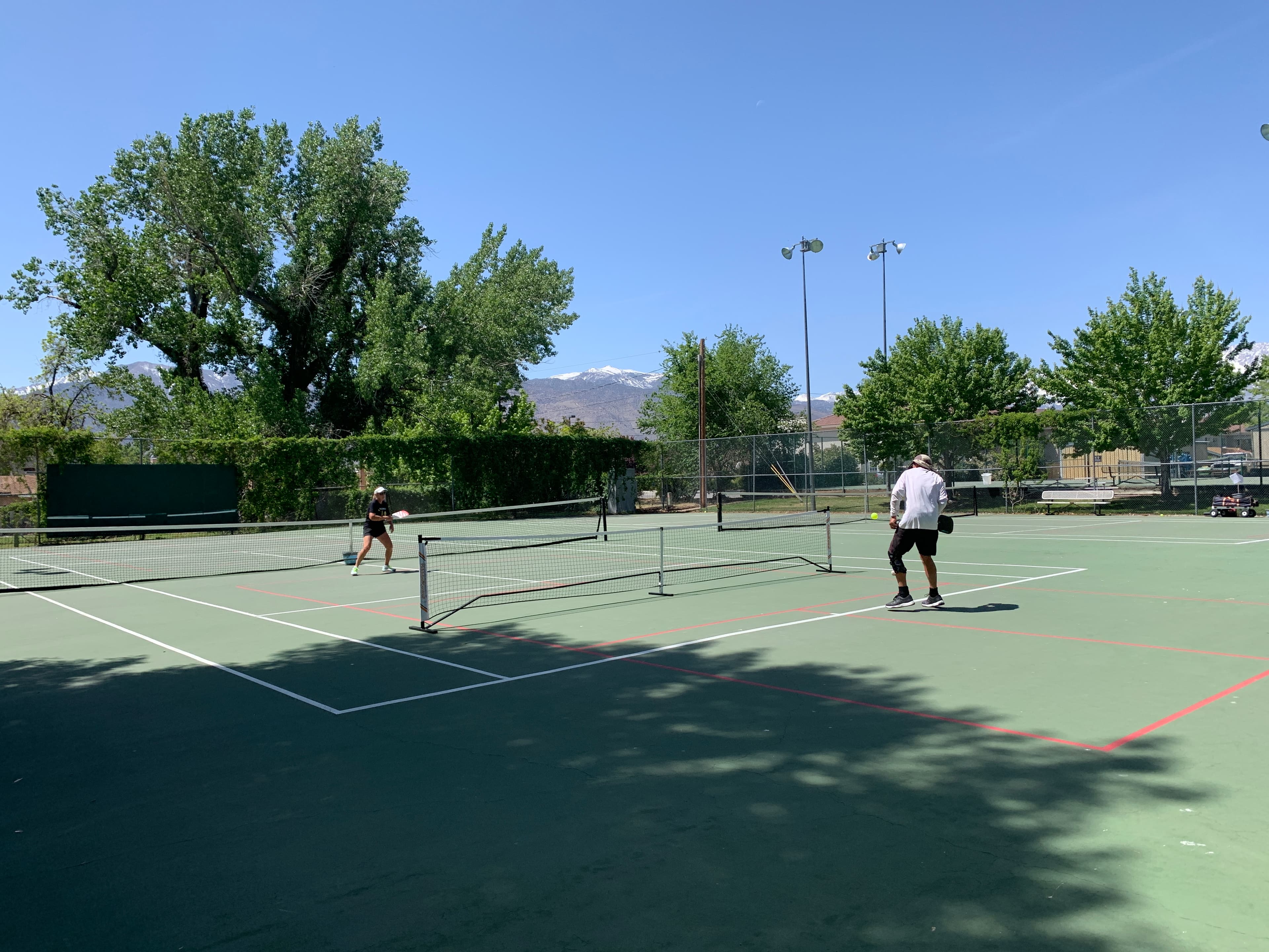 City of Bishop Park pickleball courts