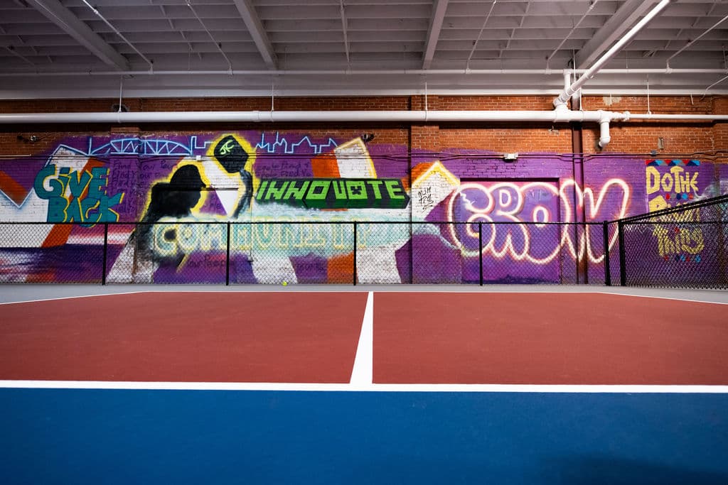 Pickle & Taps pickleball courts