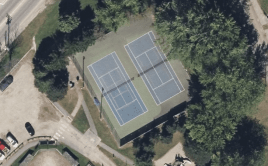 Hippach Field pickleball courts