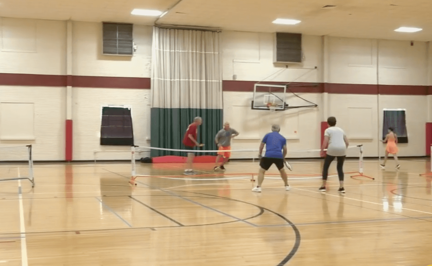 Madison Brown Gymnasium pickleball courts