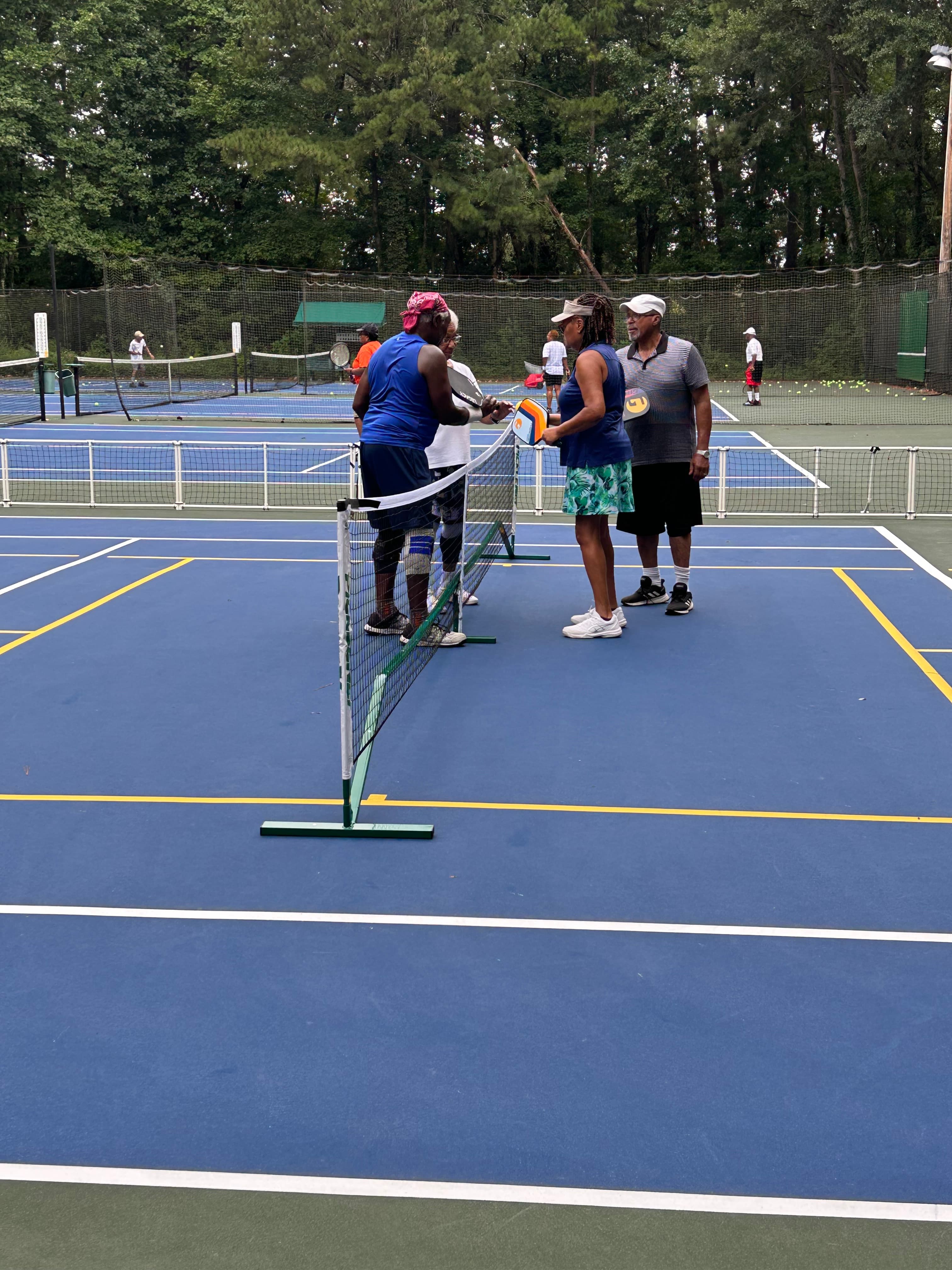 Dottie Bridges courts at Flat Shoals Park pickleball courts