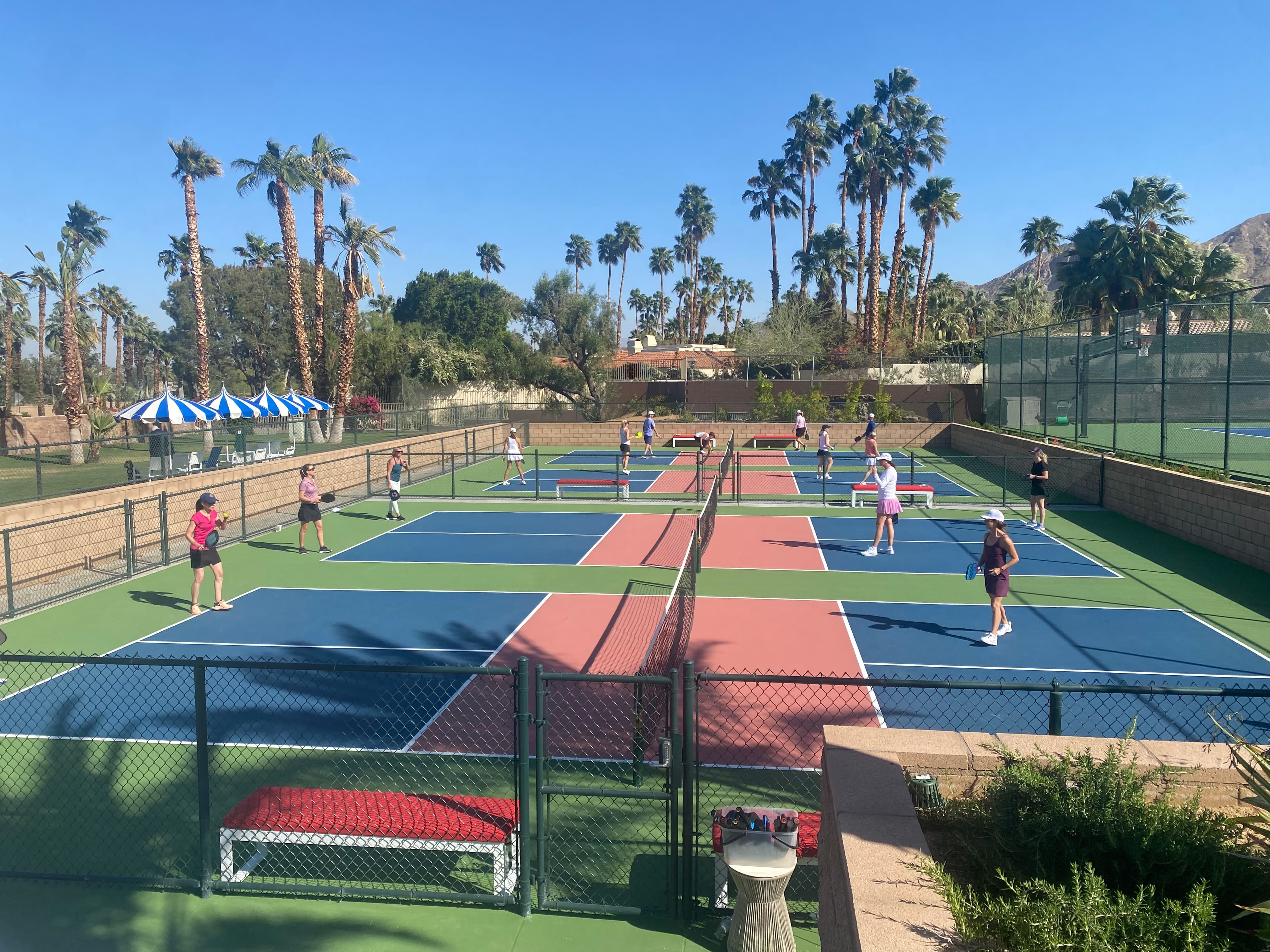 Thunderbird Country Club pickleball courts