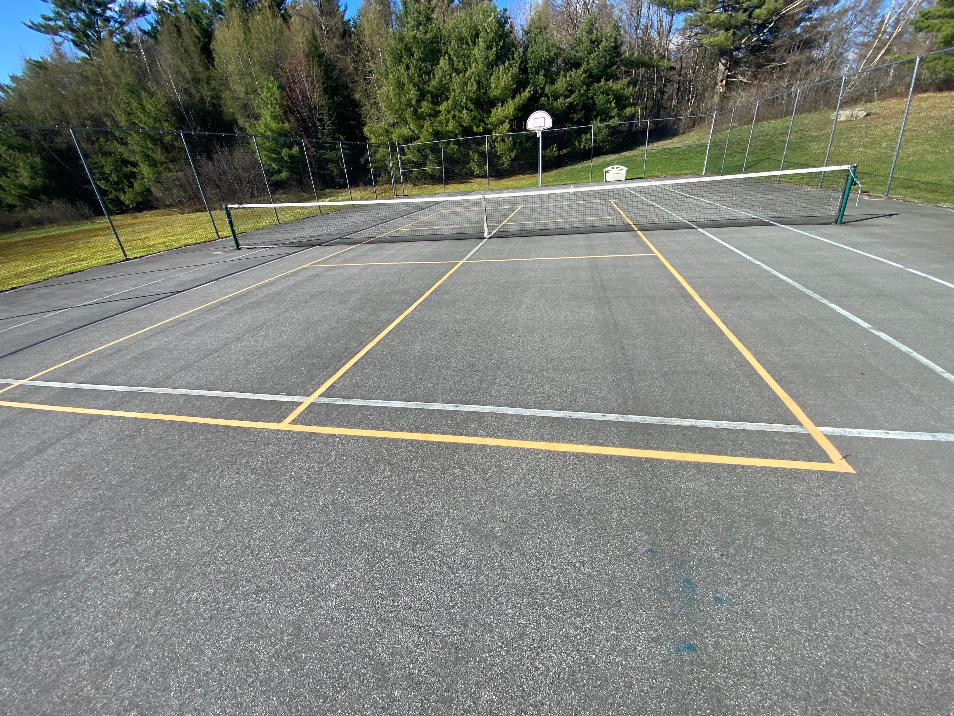 Errol Consolidated School pickleball courts