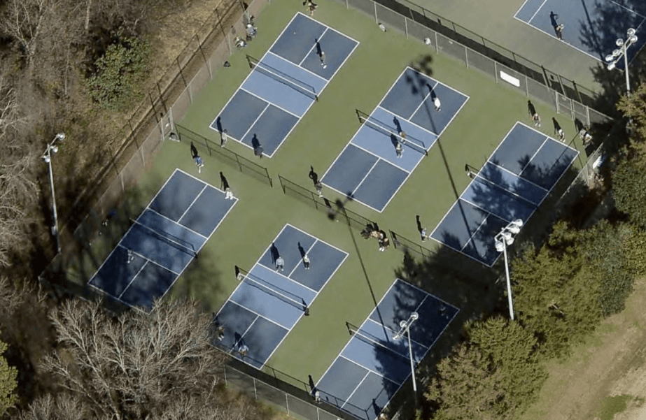 Freedom Park pickleball courts