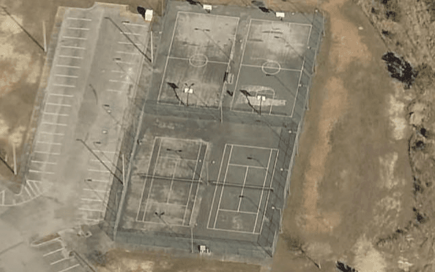 Goldin Sportsplex pickleball courts