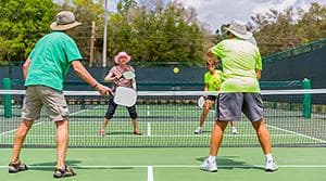 Old Forge HOA pickleball courts