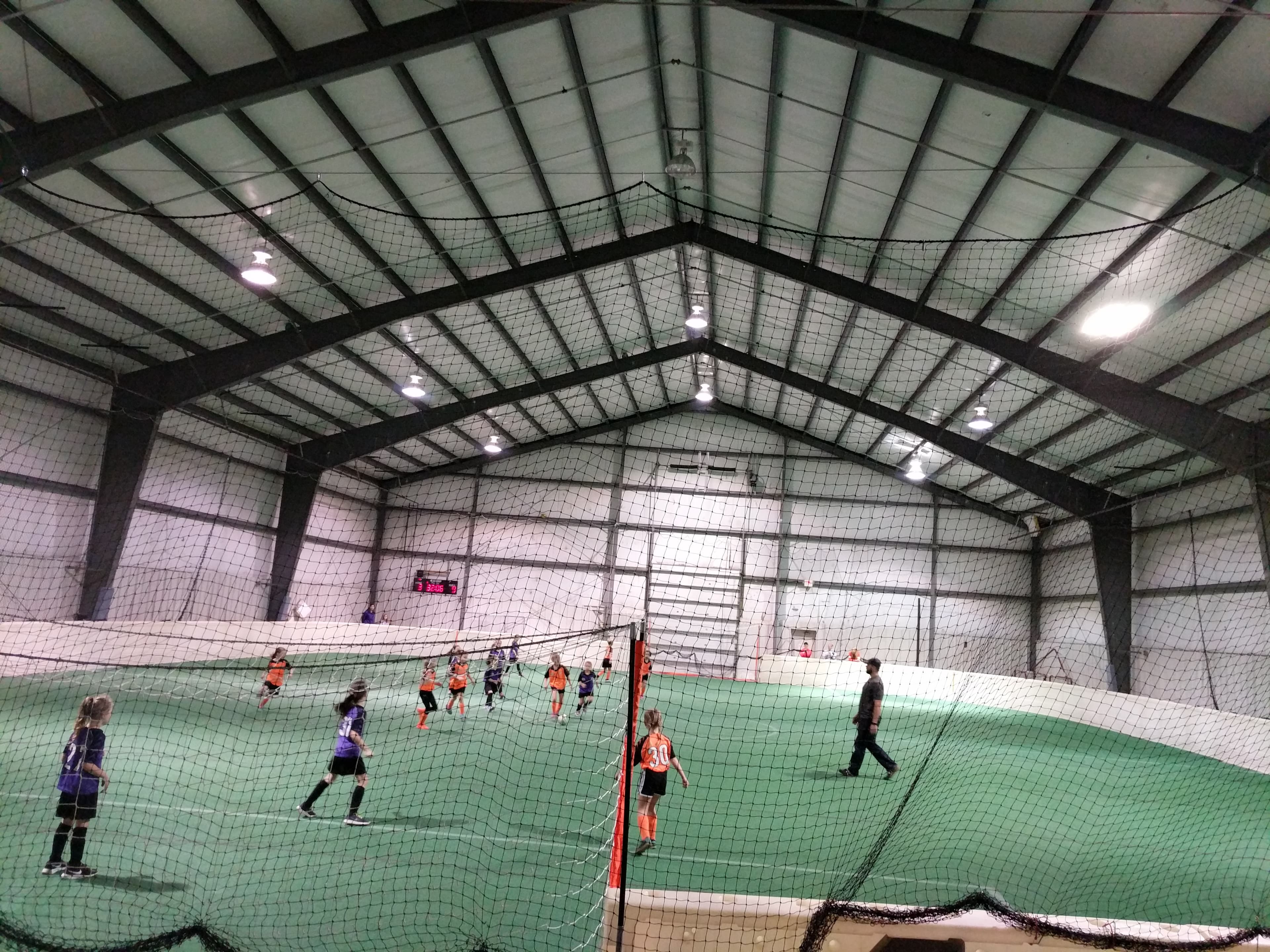 AirFX Trampoline Park pickleball courts