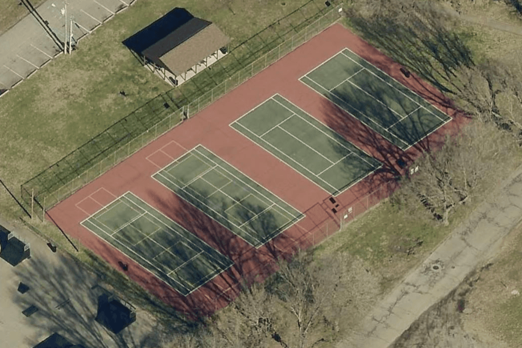 Yoctangee city park pickleball courts