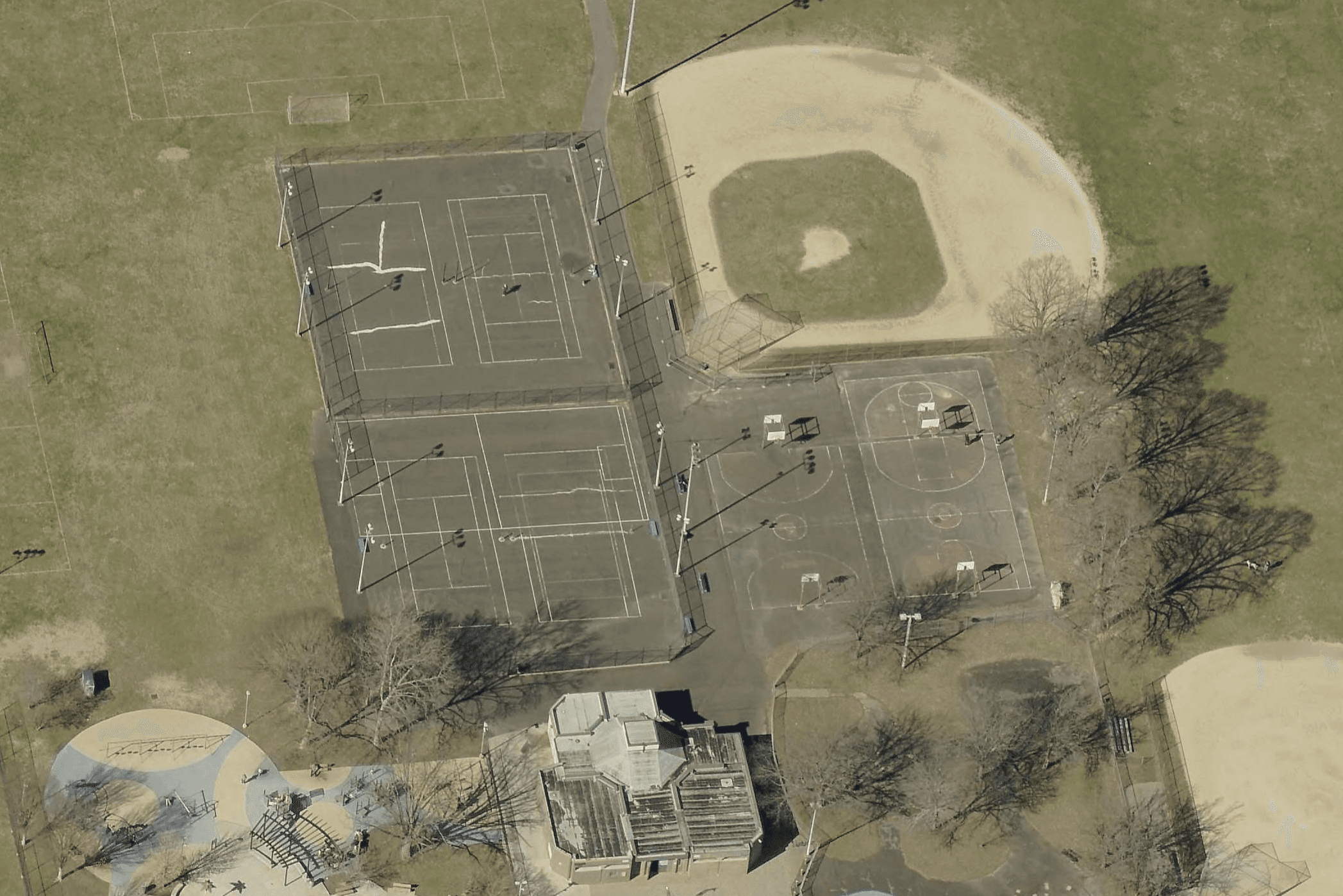 Junod Playground pickleball courts