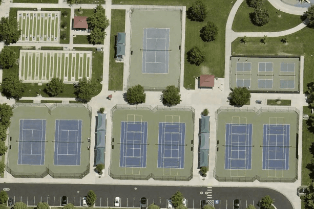 Settlers Park pickleball courts