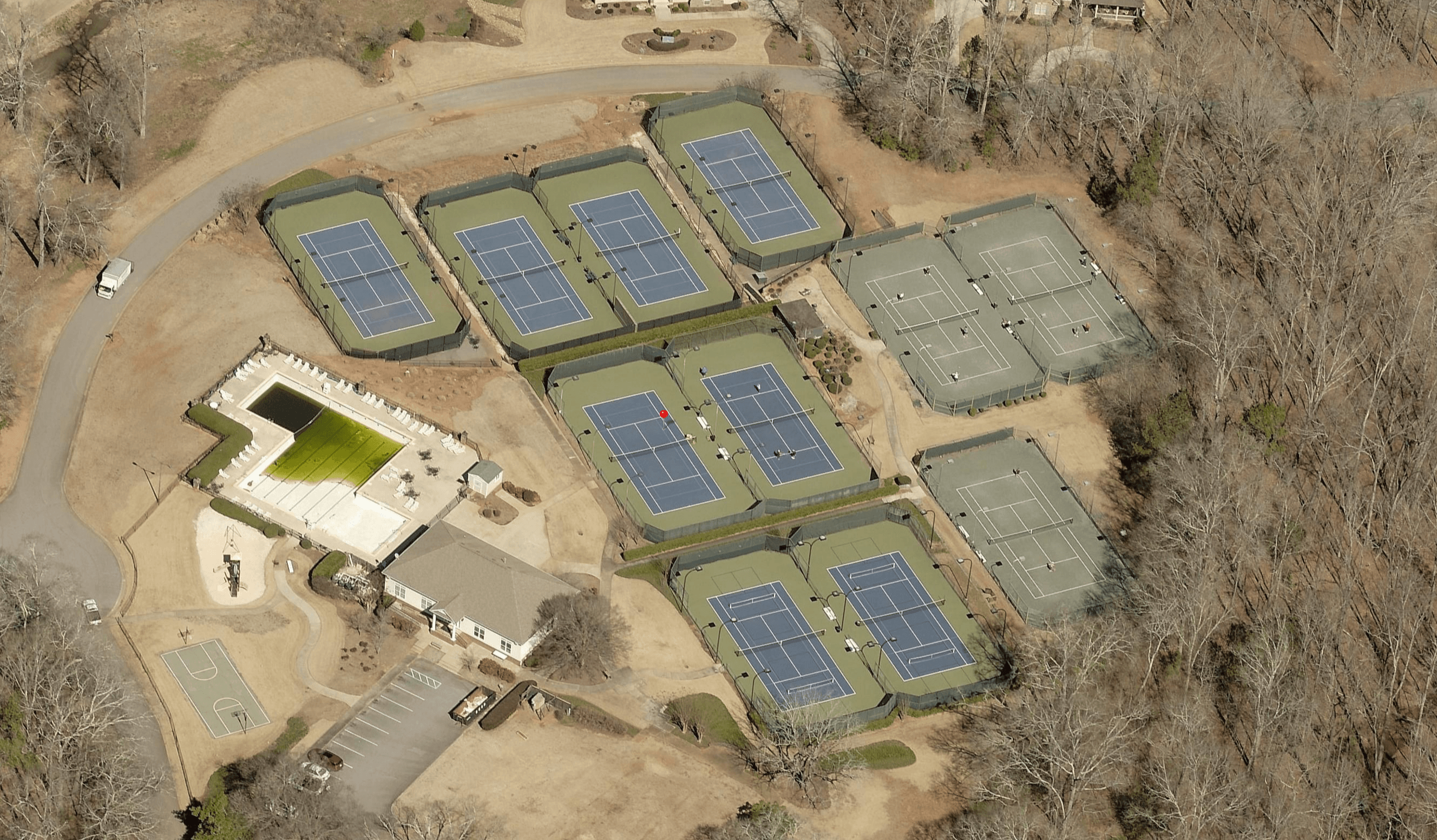 Jennings Mill Country Club pickleball courts