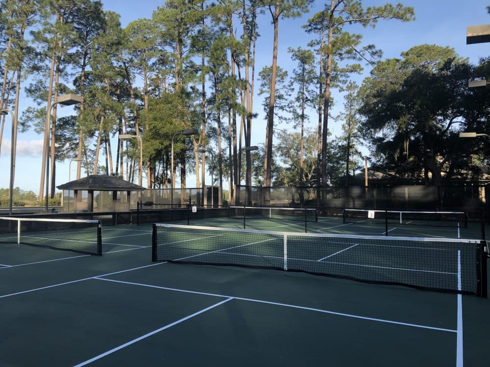 Sea Pines Racquet Club pickleball courts