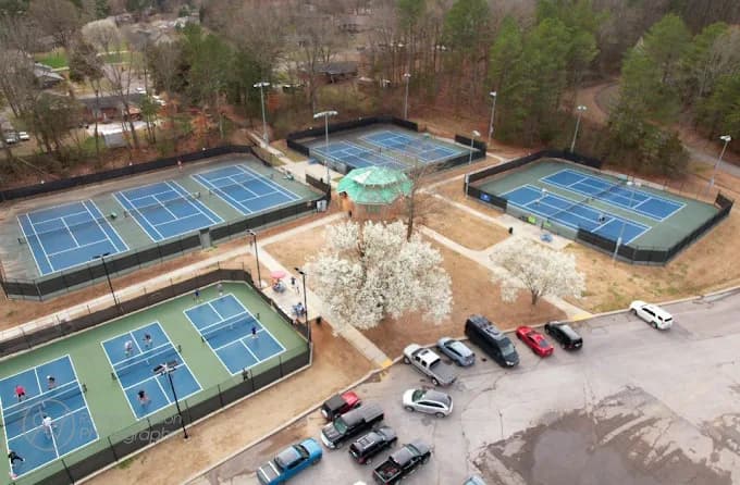Tinsley Recreation Center pickleball courts