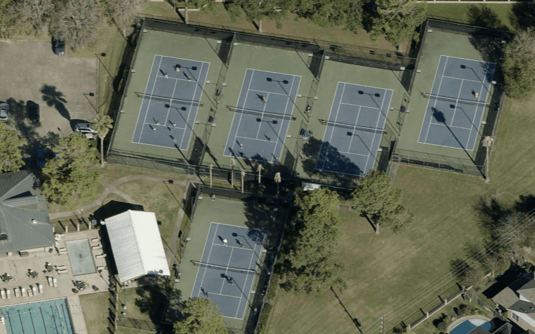 The Club at Falcon Point pickleball courts