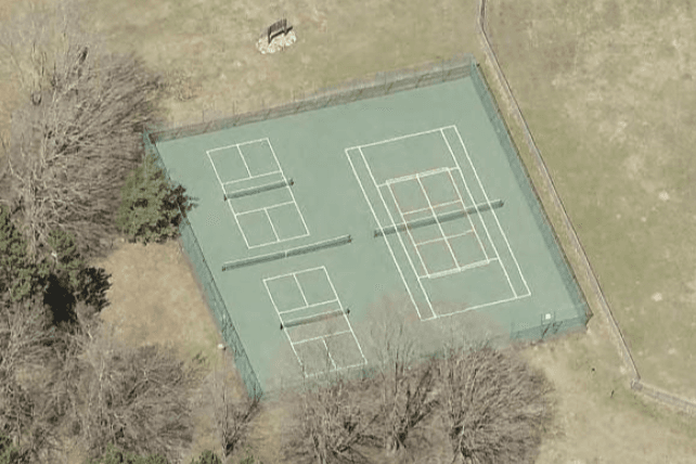 Lake Nebagamon Park pickleball courts