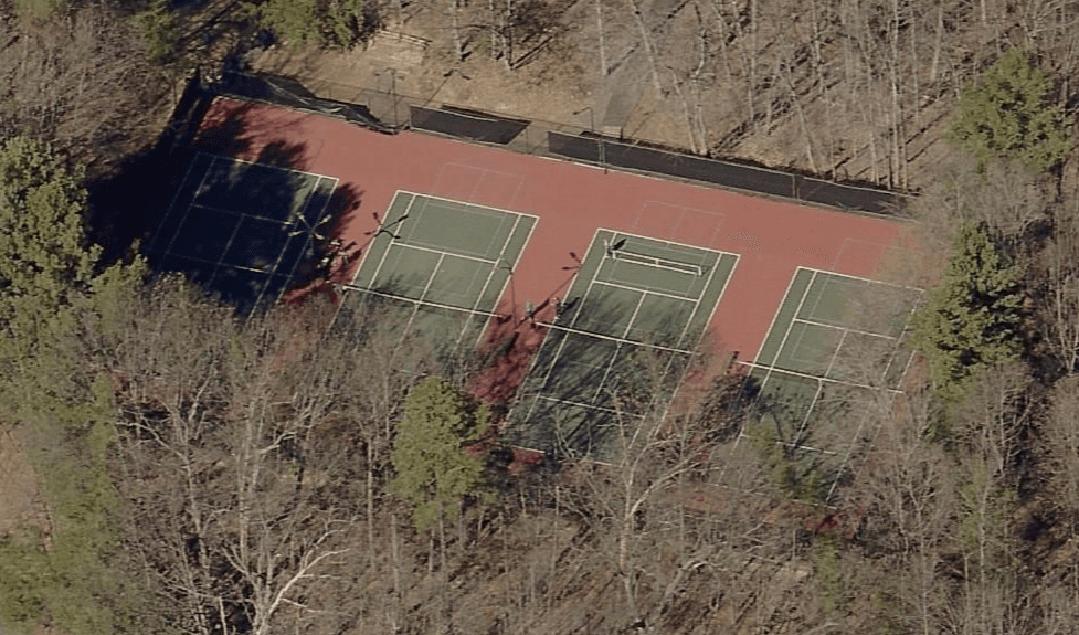 Landings Community Center pickleball courts