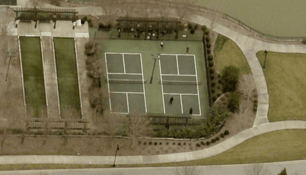 The Club at Lake Providence pickleball courts