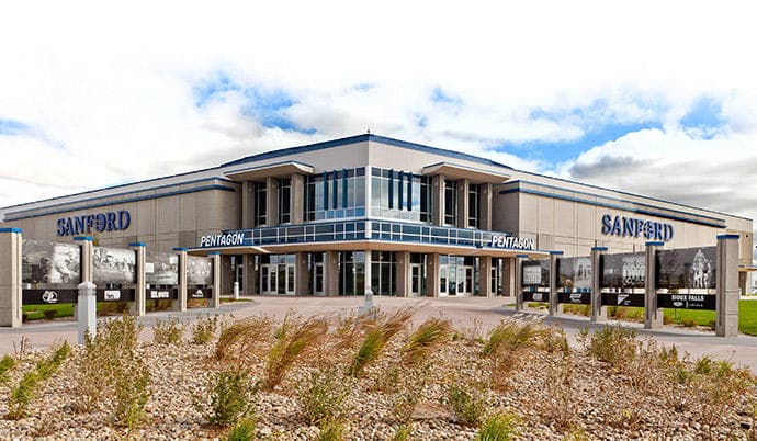 Sanford Pentagon pickleball courts