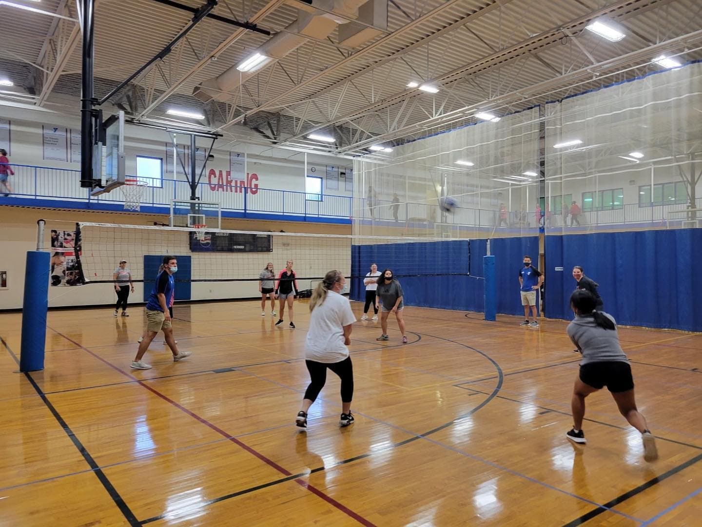 Yadkin Family YMCA pickleball courts