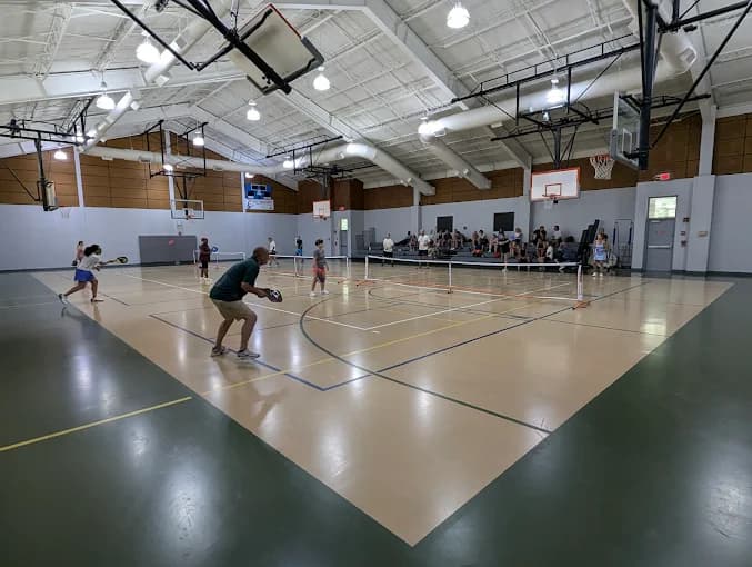 Flaherty Park Community Center pickleball courts
